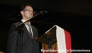 Burmistrz Ślesina Mariusz Zaborowski