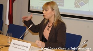 Minister rozowju regionalnego Elżbieta Bieńkowska